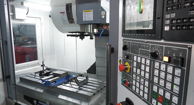 Table on the Dugard 1000 VMC at DGF Engineering