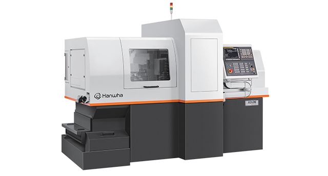 Hanwha XDI26 sliding head CNC lathe