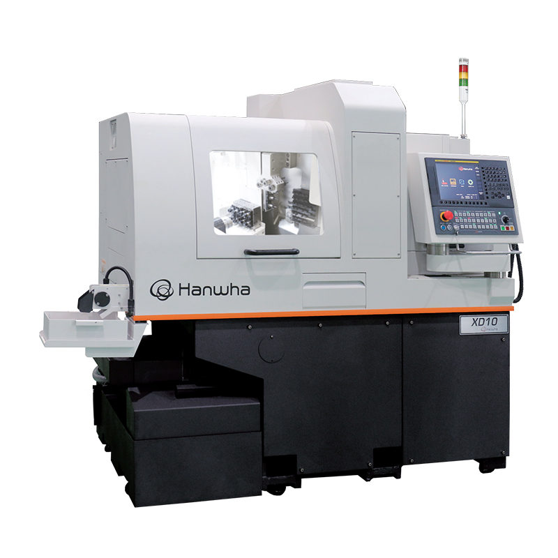 Hanwha XD10 sliding head lathe