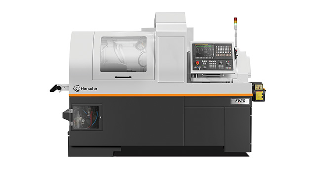 Hanwha XV20 sliding head CNC lathe