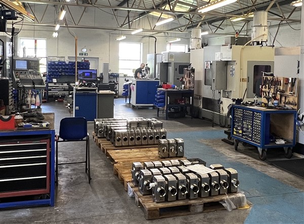 Dugard machines in the Dicker Precision facility