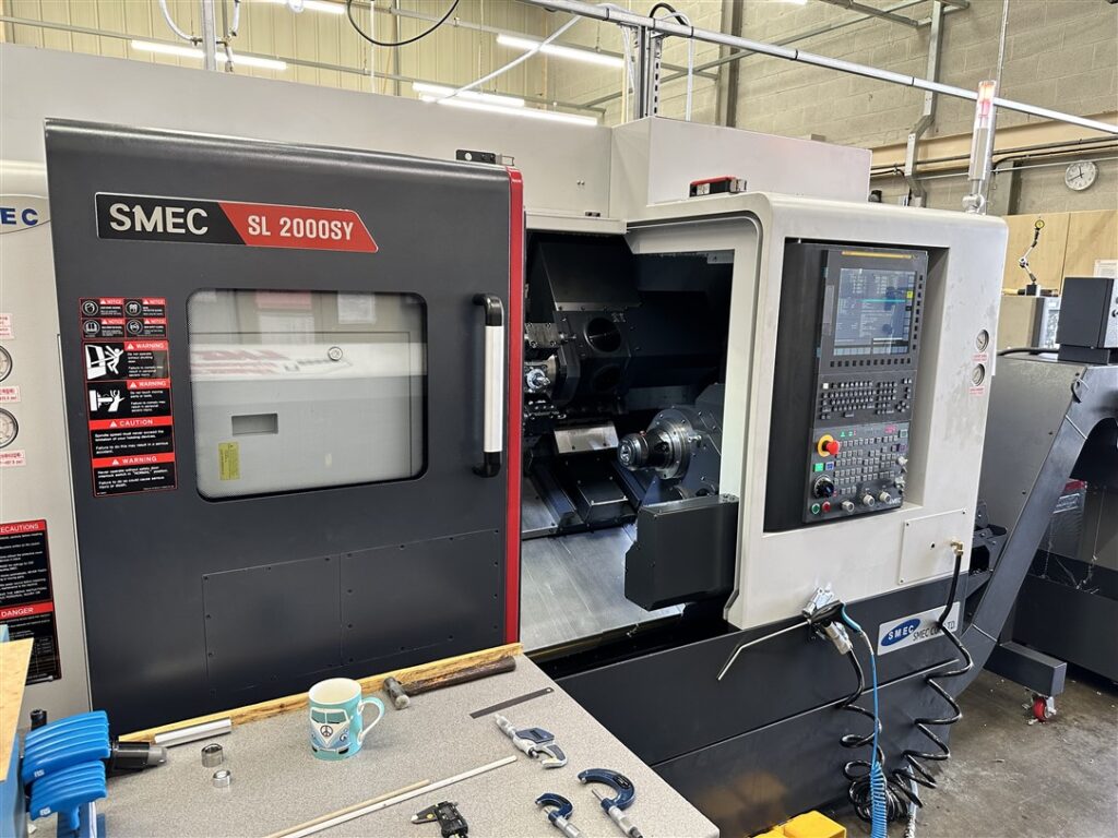 SMEC SL2000SY CNC turning centre at Adnet